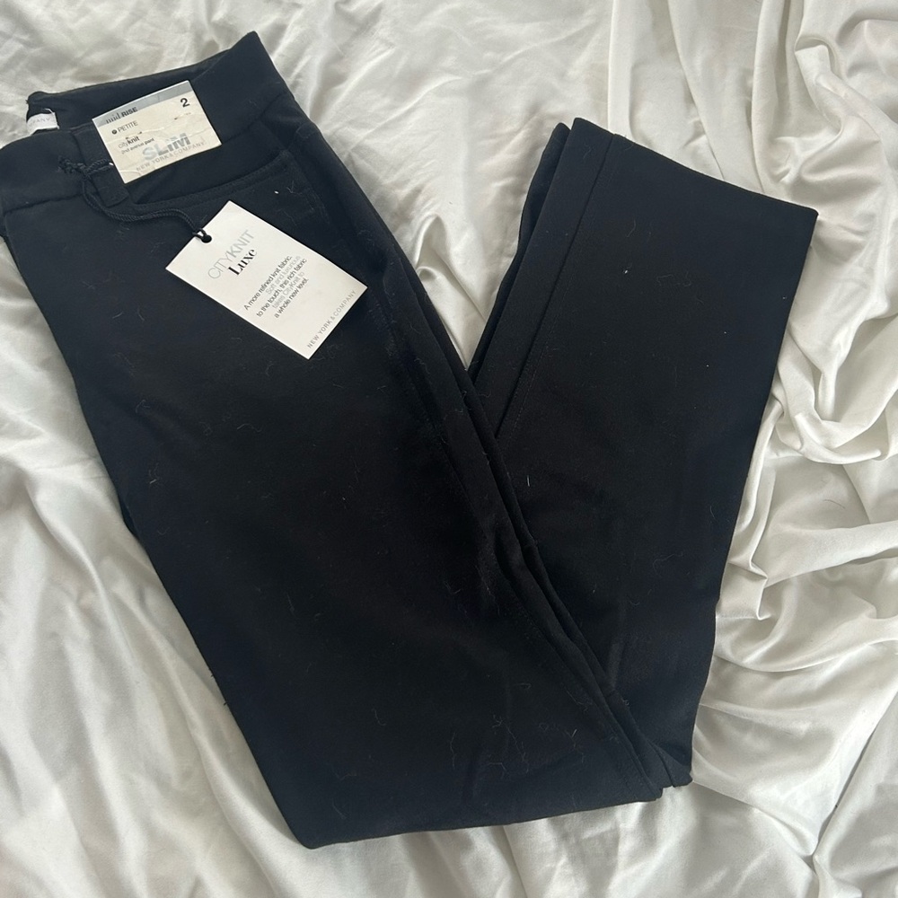 New York & Company Women's Black Pantsuit